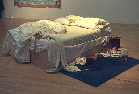 инсталляция &amp;amp;amp;laquo;Моя кровать&amp;amp;amp;raquo;.Трейси Эмин