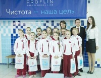 Пресс-релиз: «Профлин» выступил спонсором международного турнира по синхронному плаванию
