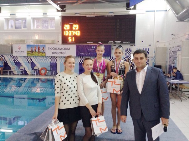 PROFLIN на соревнованиях по синхронному плаванию в Самаре