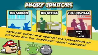 Мобильная игра Angry Janitors (&amp;amp;amp;amp;amp;amp;amp;amp;amp;amp;amp;laquo;Сердитые уборщики&amp;amp;amp;amp;amp;amp;amp;amp;amp;amp;amp;raquo;)