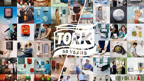 Пресс-релиз: В 2018 году торговая марка Tork отмечает свой 50-летний юбилей