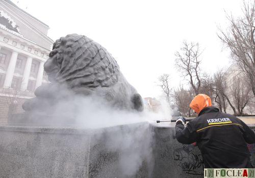 Пресс-релиз: Компания «Керхер» провела работы по промывке фонтана в Ростове-на-Дону