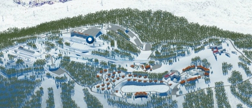 Комплекс для соревнований по лыжным гонкам и биатлону «Лаура»/ Сочи 2014